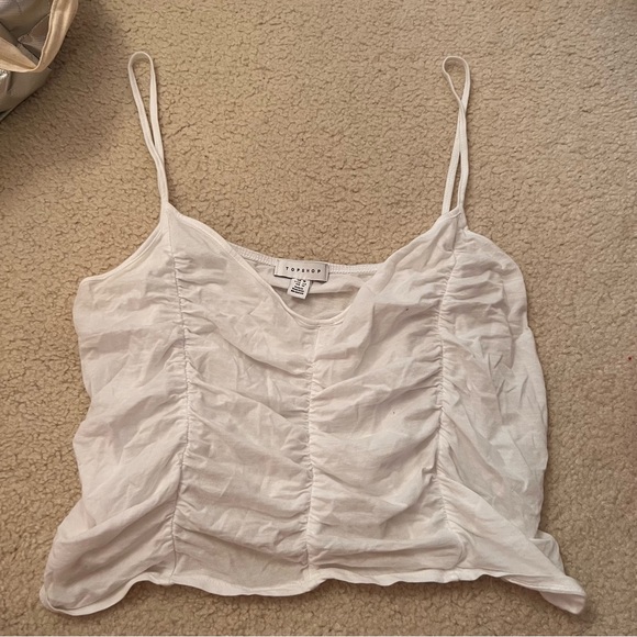 Topshop white tank - Picture 1 of 1